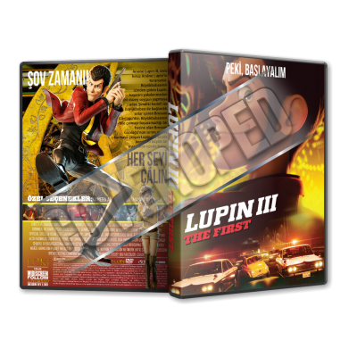 Lupin III The First - 2019 Türkçe Dvd Cover Tasarımı